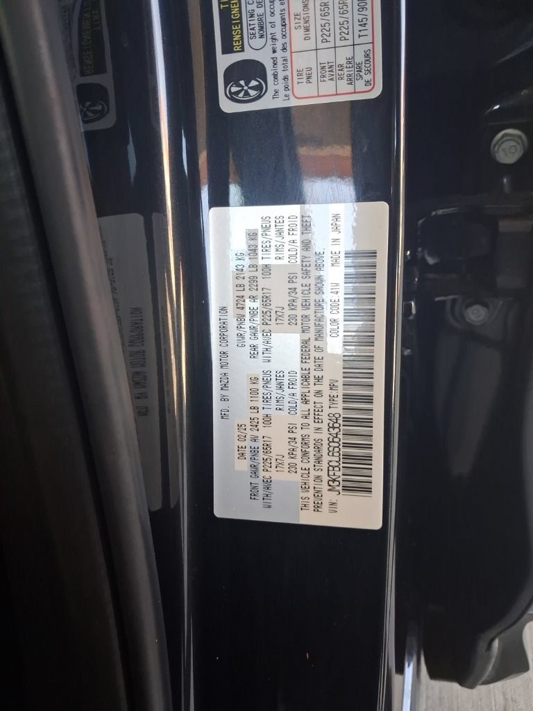 Used 2025 MAZDA CX-5 AWD 2.5 S w/ Preferred Package image 3