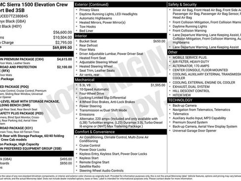 New 2026 GMC Sierra 1500 Elevation w/ Elevation Premium Package AWD/4WD image 17
