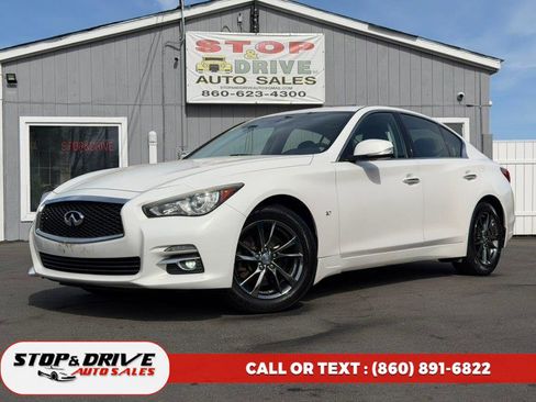 Used 2014 INFINITI Q50 Premium w/ Moonroof Package AWD/4WD image 1