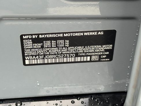 Used 2024 BMW 530i w/ M Sport Package RWD image 51