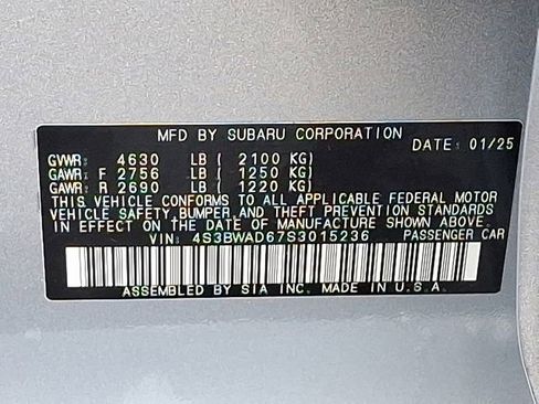 Certified 2025 Subaru Legacy Premium image 29