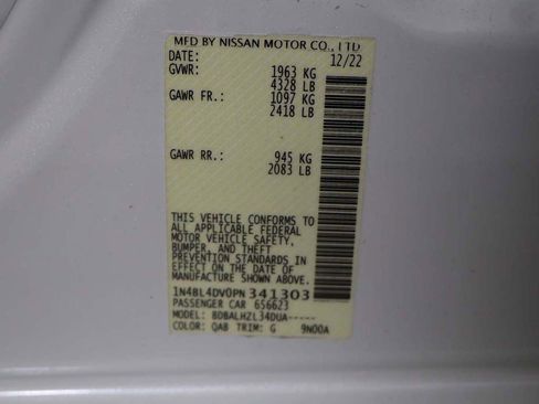 Used 2023 Nissan Altima 2.5 SV FWD image 42