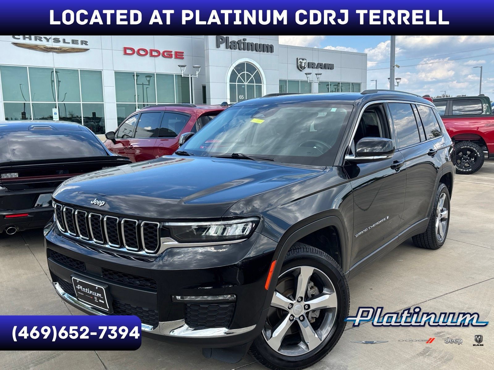 Used 2021 Jeep Grand Cherokee L Limited w/ Trailer Tow Group (B) AWD/4WD 360° Tour