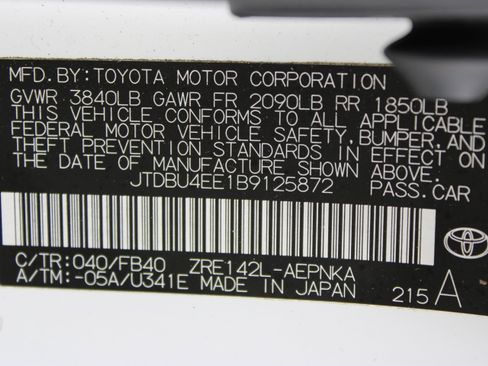 Used 2011 Toyota Corolla LE FWD image 35