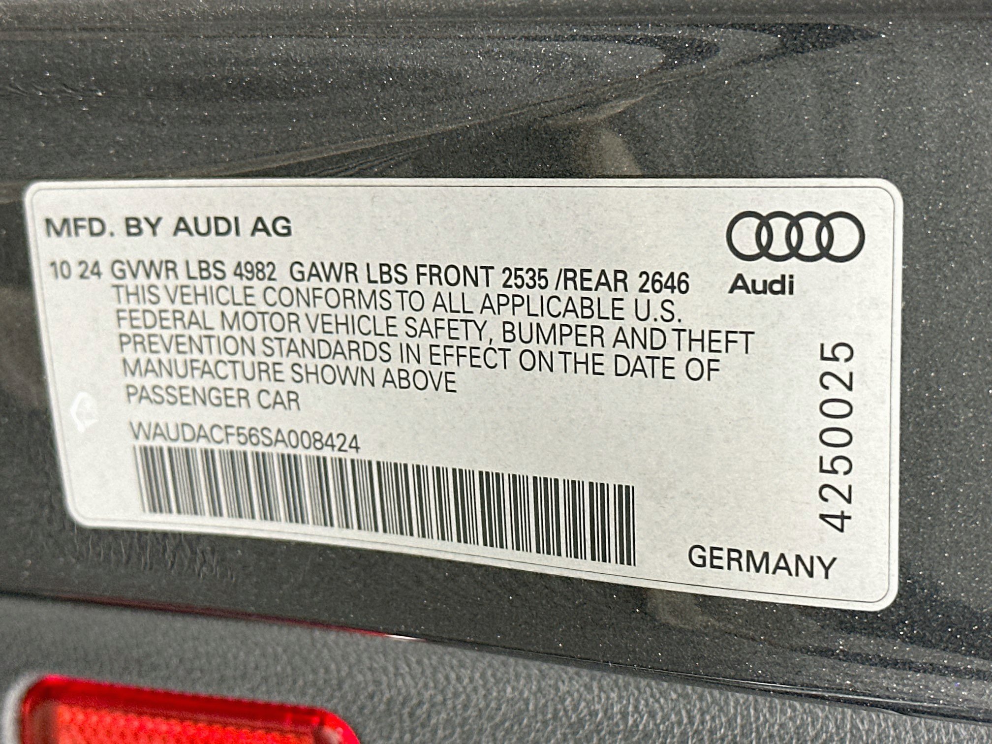 Used 2025 Audi A5 2.0T Premium AWD/4WD image 12