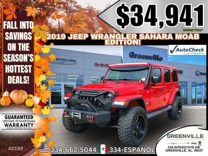Used 2019 Jeep Wrangler Unlimited Sahara w/ Uconnect 4C Nav & Sound Group
