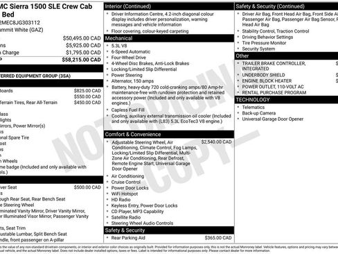 Used 2018 GMC Sierra 1500 SLE AWD/4WD image 10