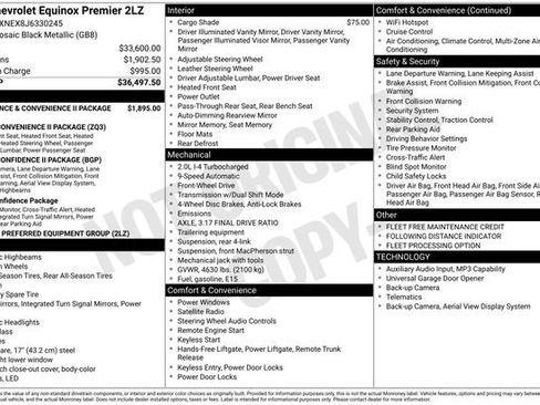 Used 2018 Chevrolet Equinox Premier FWD image 32