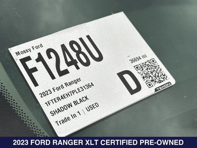 Certified 2023 Ford Ranger XLT w/ Equipment Group 302A High