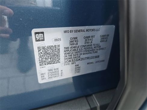 New 2026 GMC Yukon XL Elevation w/ LPO, Elevation Black Package image 33