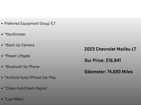 Used 2023 Chevrolet Malibu LT image 6