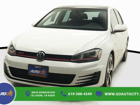 Used 2016 Volkswagen GTI Autobahn w/ Lighting Package (SEL) FWD image 1