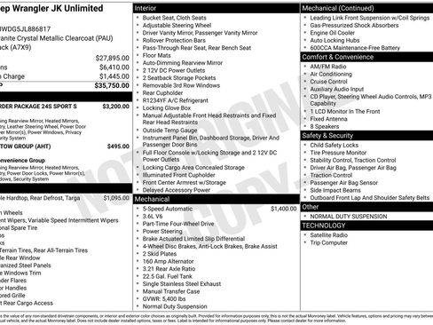 Used 2018 Jeep Wrangler Unlimited Sport S image 34