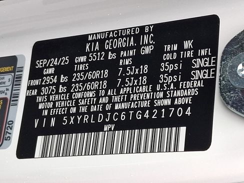 New 2026 Kia Sorento S image 19