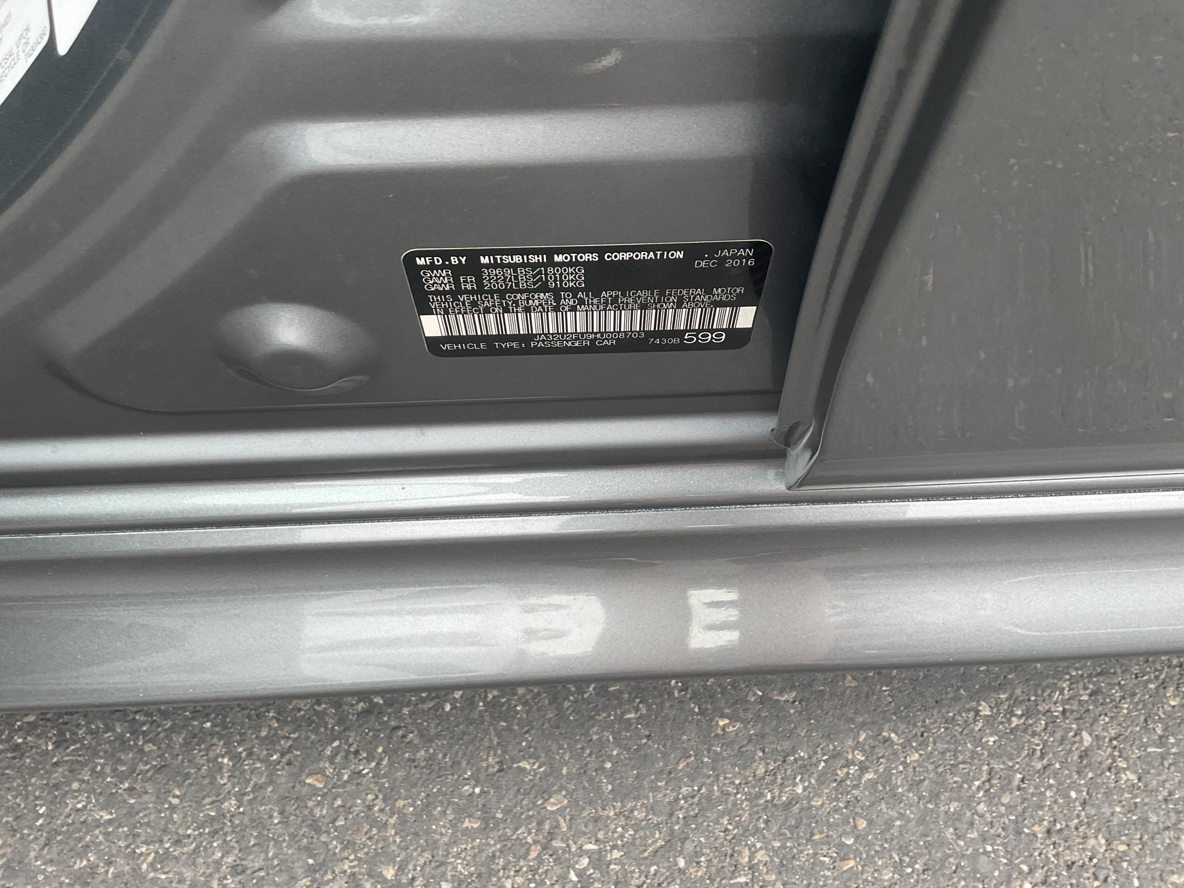 Used 2017 Mitsubishi Lancer ES FWD image 17