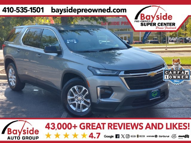 Certified 2023 Chevrolet Traverse LS AWD/4WD image 1