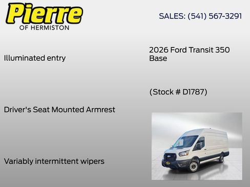 New 2026 Ford Transit 350 148 High Roof Extended RWD image 12