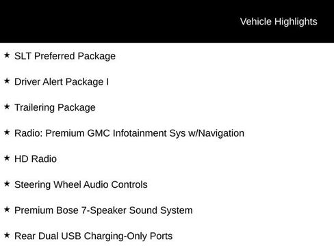 Used 2019 GMC Sierra 1500 SLT w/ SLT Premium Plus Package AWD/4WD image 6