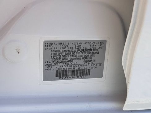 Used 2021 Nissan Versa S FWD image 34
