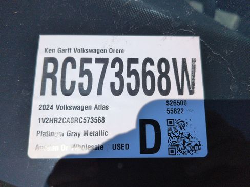 Used 2024 Volkswagen Atlas SE image 37