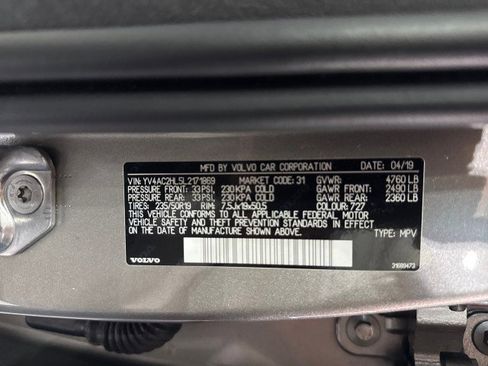 Used 2020 Volvo XC40 T4 Inscription image 85