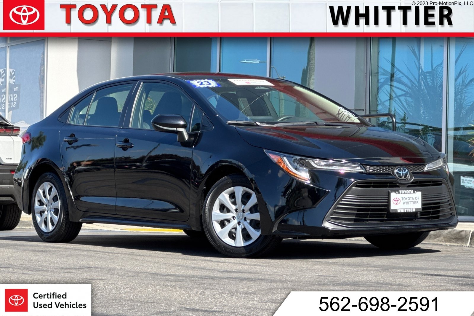 Used 2023 Toyota Corolla LE w/ Carpet Mat Package (TMS) FWD image 1