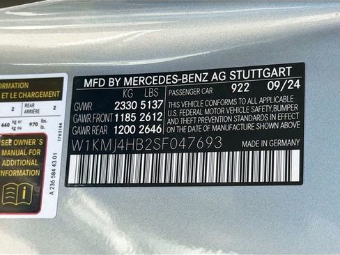 Used 2025 Mercedes-Benz CLE 300 4MATIC Coupe w/ AMG Line image 43