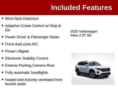 Used 2025 Volkswagen Atlas SE