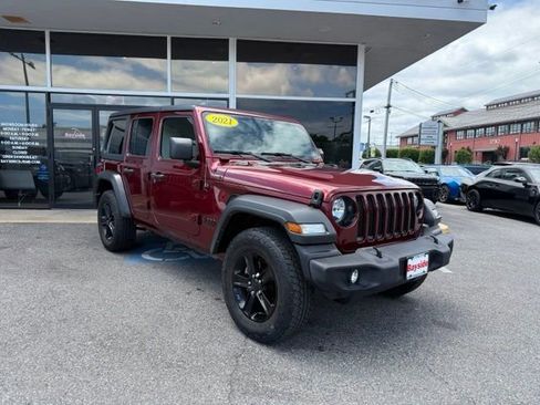 Used 2021 Jeep Wrangler Unlimited Sport AWD/4WD image 2