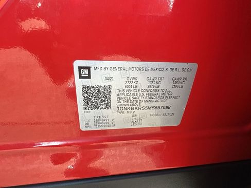 Certified 2021 Chevrolet Blazer RS w/ Enhanced Convenience Package image 36