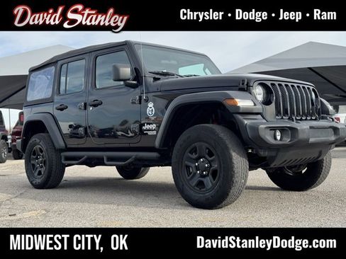 Used 2019 Jeep Wrangler Unlimited Sport image 1