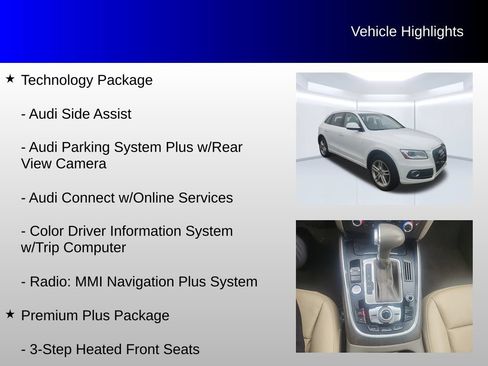 Used 2017 Audi Q5 2.0T Premium Plus w/ Technology Package AWD/4WD image 8