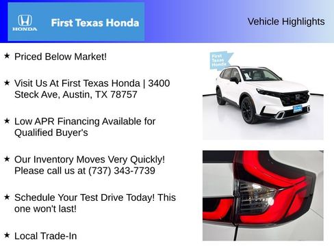 New 2026 Honda CR-V Sport Touring image 5