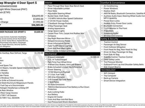 Used 2025 Jeep Wrangler Unlimited Sport AWD/4WD image 37