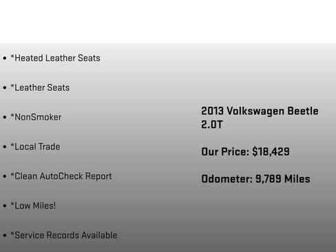 Used 2013 Volkswagen Beetle 2.0T FWD image 6