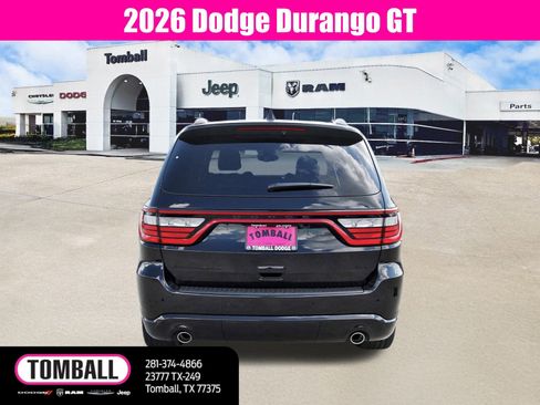 New 2026 Dodge Durango GT w/ Blacktop Package RWD image 6