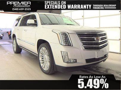 Used 2017 Cadillac Escalade ESV Platinum