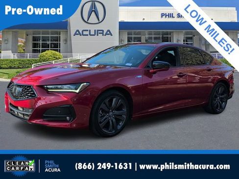 Certified 2022 Acura TLX SH-AWD w/ A-SPEC Pkg image 1