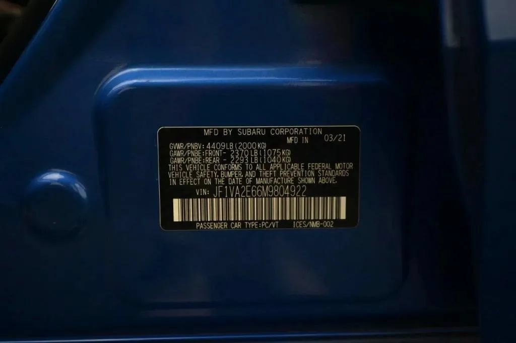 Used 2021 Subaru WRX STI AWD/4WD image 22