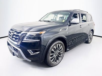 Used 2022 Nissan Armada Platinum w/ Captain's Chairs Package