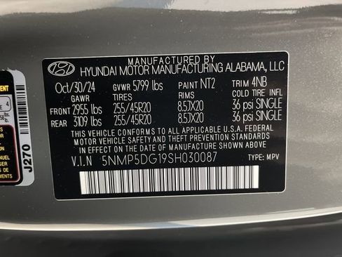 Used 2025 Hyundai Santa Fe Calligraphy image 42