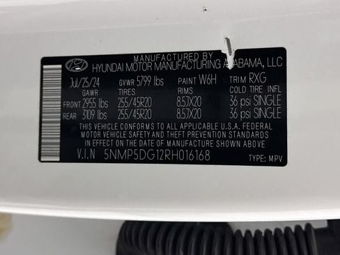 Used 2024 Hyundai Santa Fe Calligraphy AWD/4WD image 40