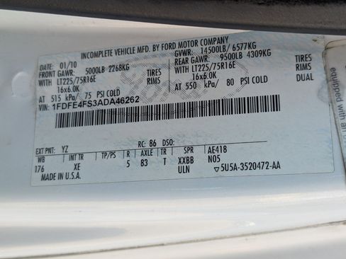 Used 2010 Ford E-450 and Econoline 450 Super Duty image 28