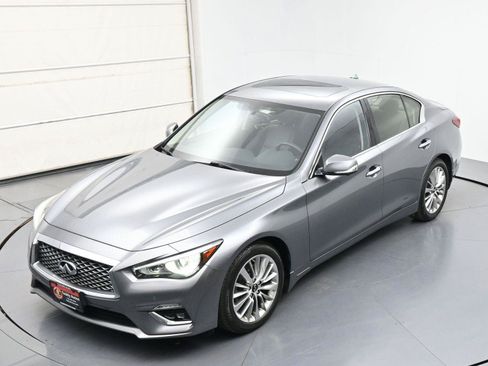 Used 2021 INFINITI Q50 Luxe w/ Seat & Sound Package AWD/4WD image 37