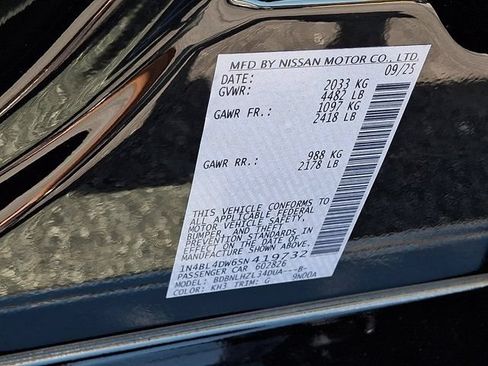 Used 2025 Nissan Altima 2.5 SV AWD/4WD image 32