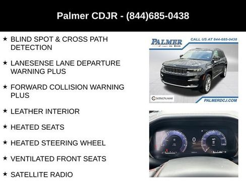 Certified 2024 Jeep Grand Cherokee Summit w/ Adv Protech Group IV image 12