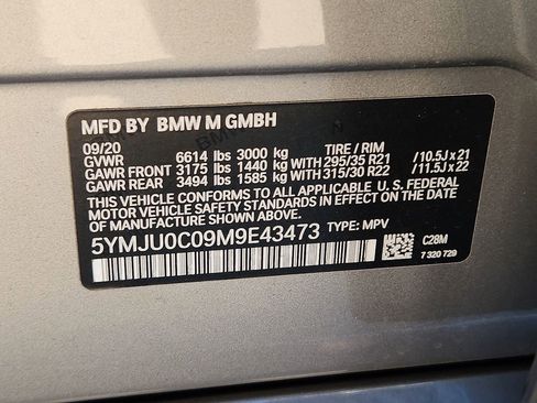 Used 2021 BMW X5 M w/ Competition Package image 26