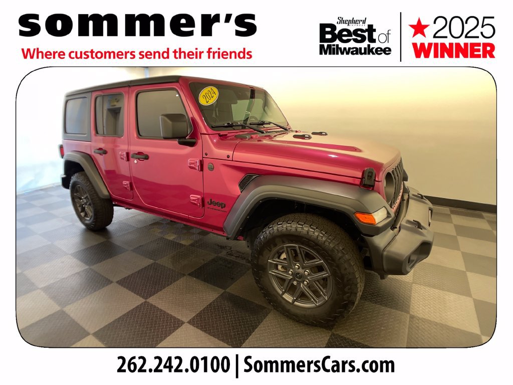 Used 2024 Jeep Wrangler Unlimited Sport AWD/4WD image 8