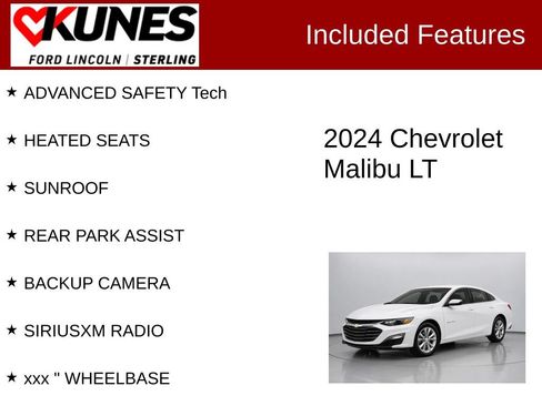 Used 2024 Chevrolet Malibu LT FWD image 2