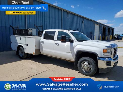 Used 2015 GMC Sierra 3500 4x4 Crew Cab w/ Sierra Convenience Package image 5